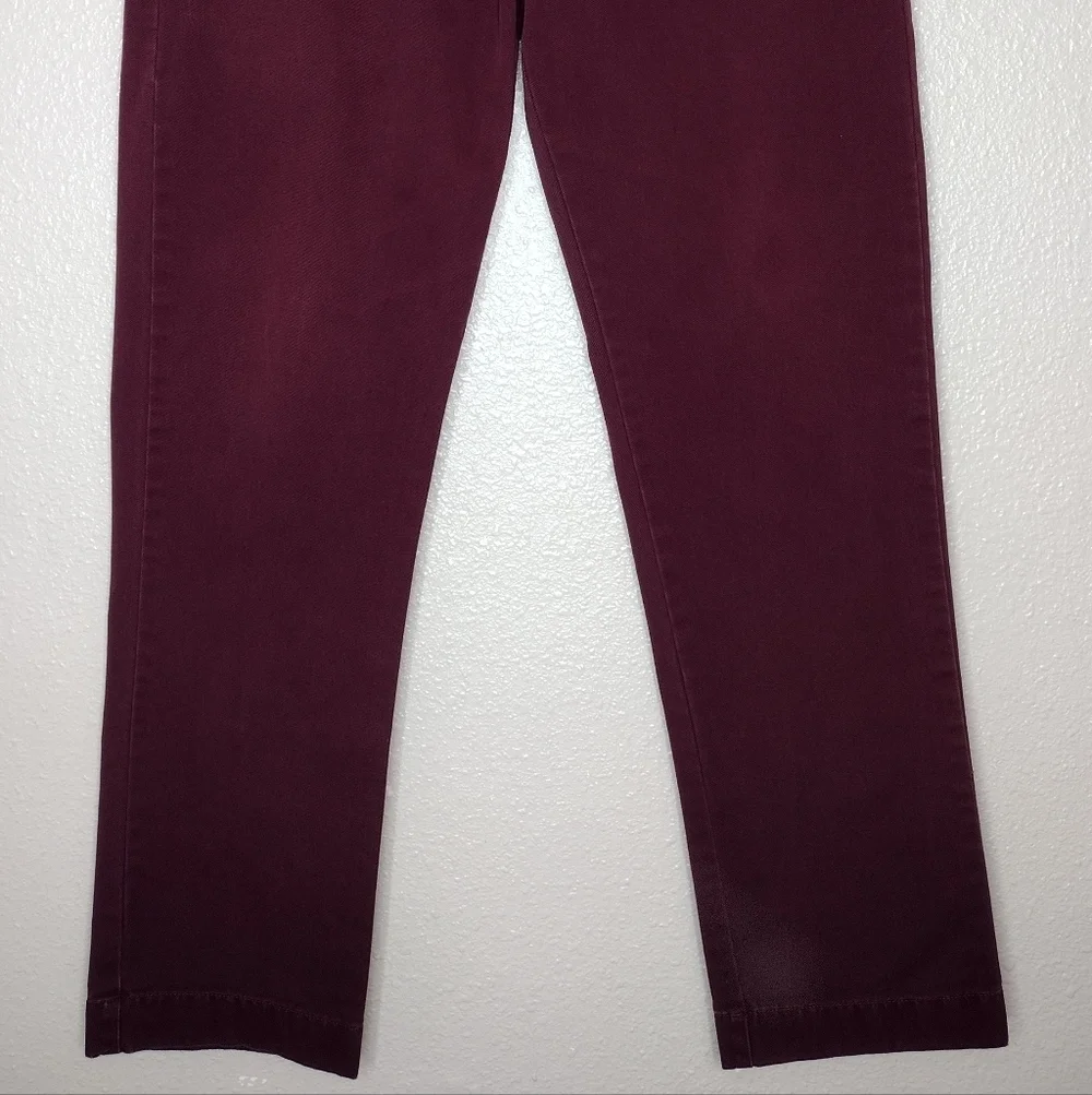 J. Crew Men's Burgundy Pants Sz 30×30